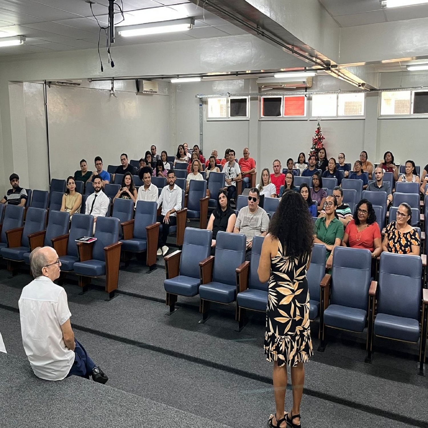 Evento ocorreu no auditório da BICEN, no campus de São Cristóvão.